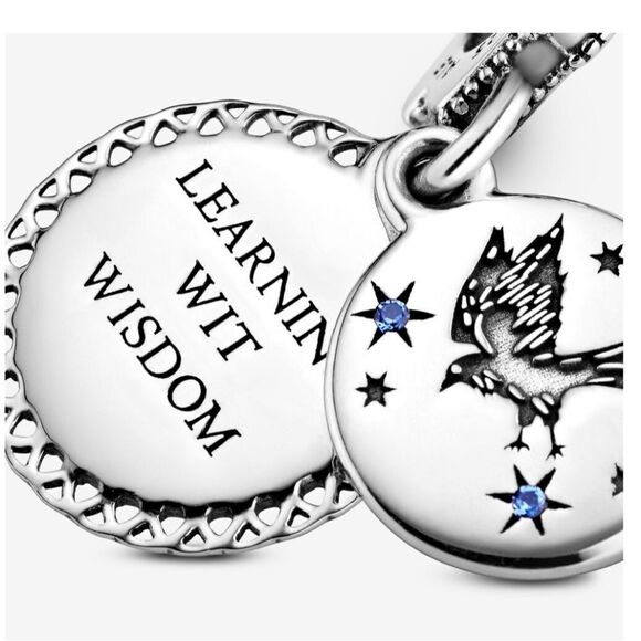 925 Silver Ravenclaw Harry Potter Charm - Picture 1 of 5